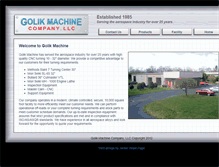 Tablet Screenshot of golikmachine.com